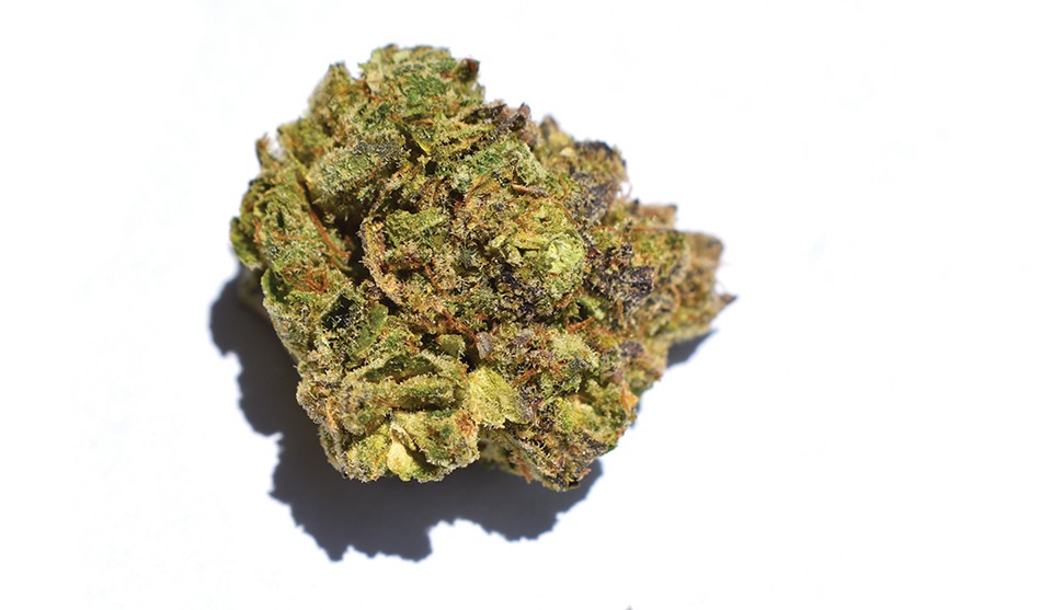 The Flora Farms-brand Gorilla Glue (a.k.a. GG4) stocked by N'Bliss packs a wallop and is great for pain.