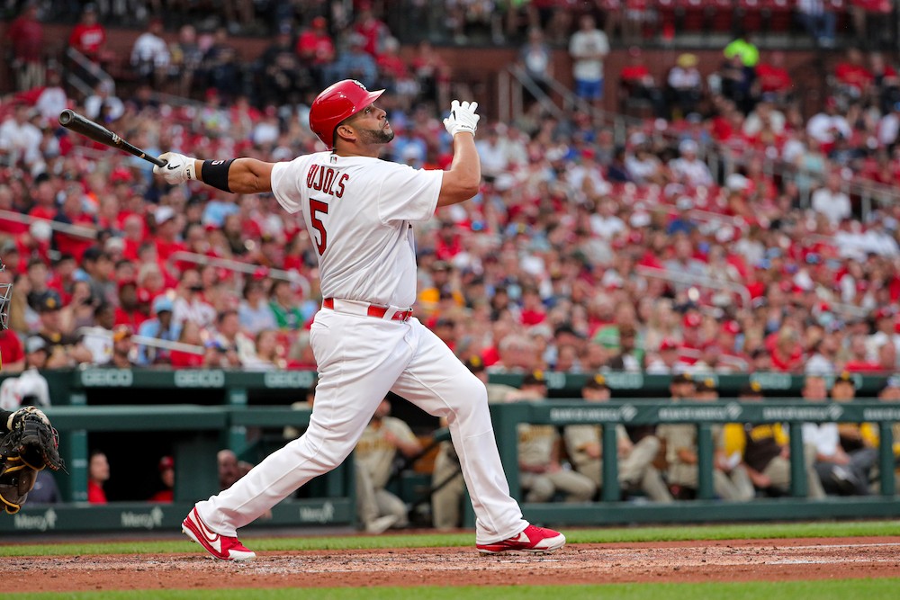 St. Louis Cardinals Albert Pujols 4th all-time leader 700th home