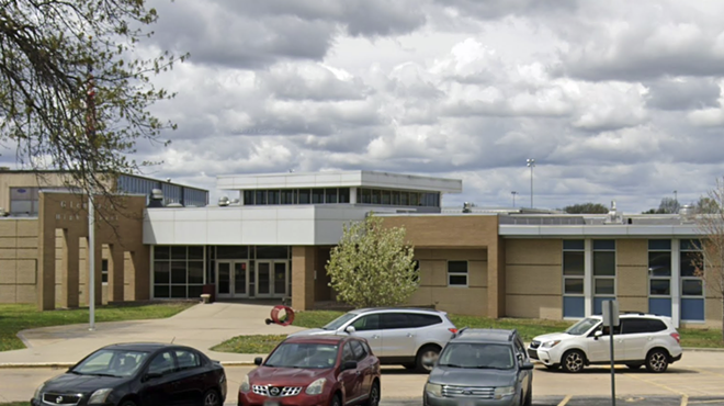 A student recorded a teacher discussing a racial slur in class at Glendale High School in Springfield.