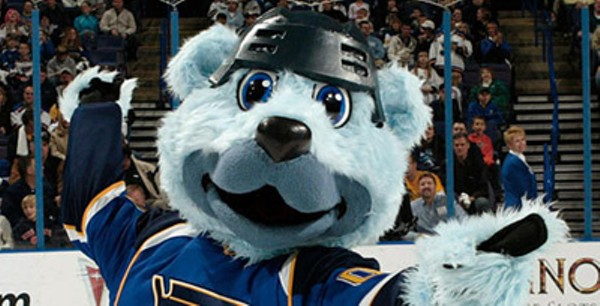 St Louis Blues Louie Mascot Costume