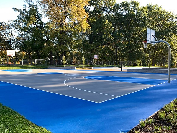 Tower Grove Park Now Has Basketball Courts