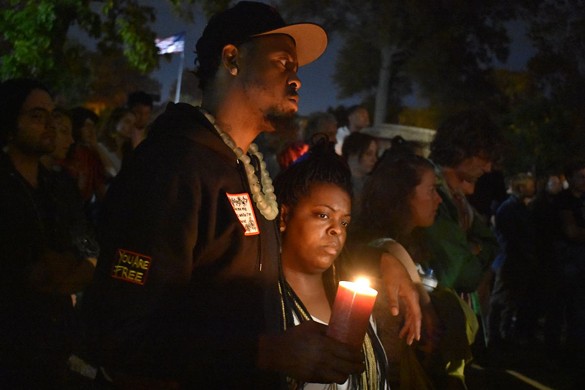 Vigil After St. Louis School Shooting Draws Hundreds to Tower Grove Park [PHOTOS]