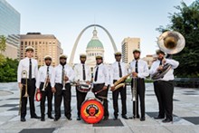 PHILIP HAMER PHOTOGRAPHY - The Red and Black Brass Band.