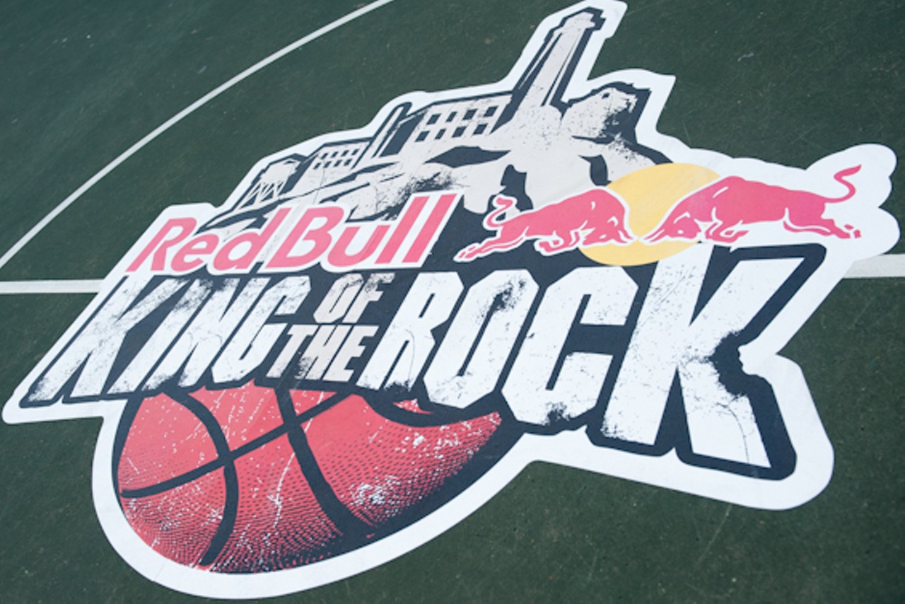 The basketball courts of Fairground Park were upgraded courtesy of Red Bull.