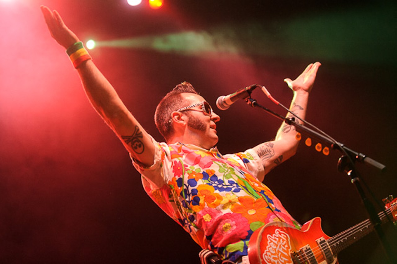 Reel Big Fish works the crowd at the Pageant.