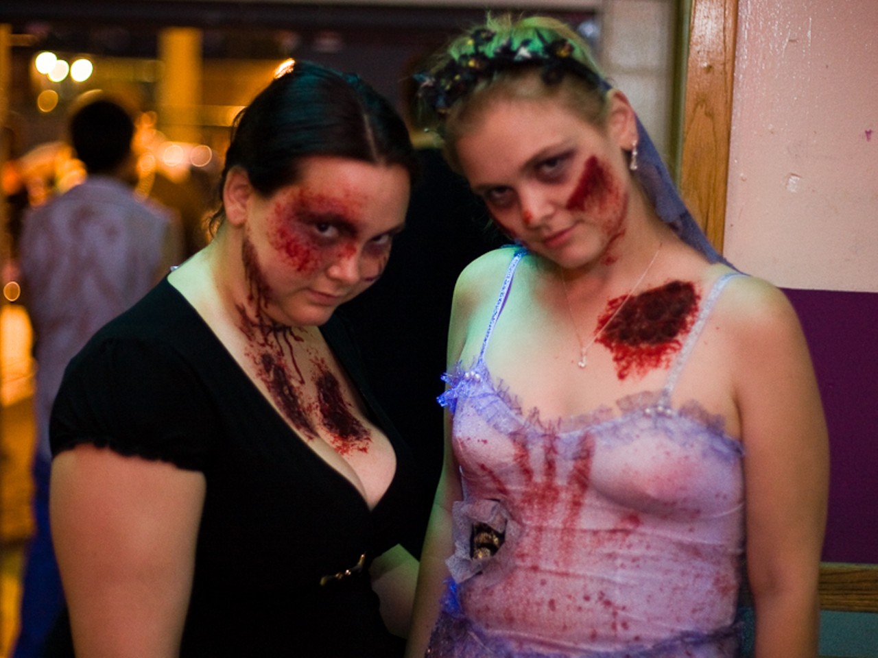 Ever wonder what haunted house employees do the other 11 months of the year? So did we. More photos.