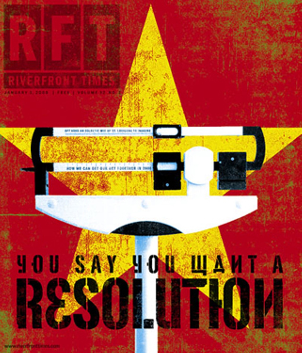 Aimee Levitt asked several notable St. Louisans about their resolutions for 2008 in You Say You Want a Resolution. January 3.