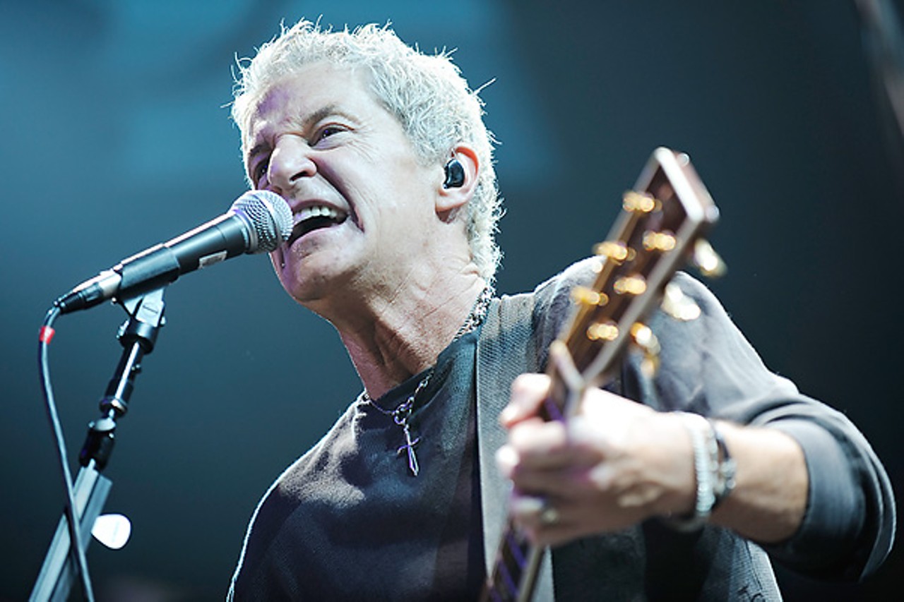 Kevin Cronin of REO Speedwagon.Read the concert review in A to Z, the RFT music blog.
