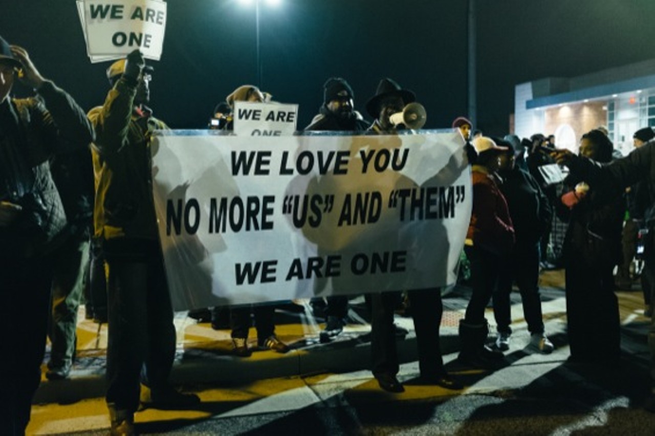 Anguish, Arson and Tear Gas in Ferguson after Grand Jury Decision