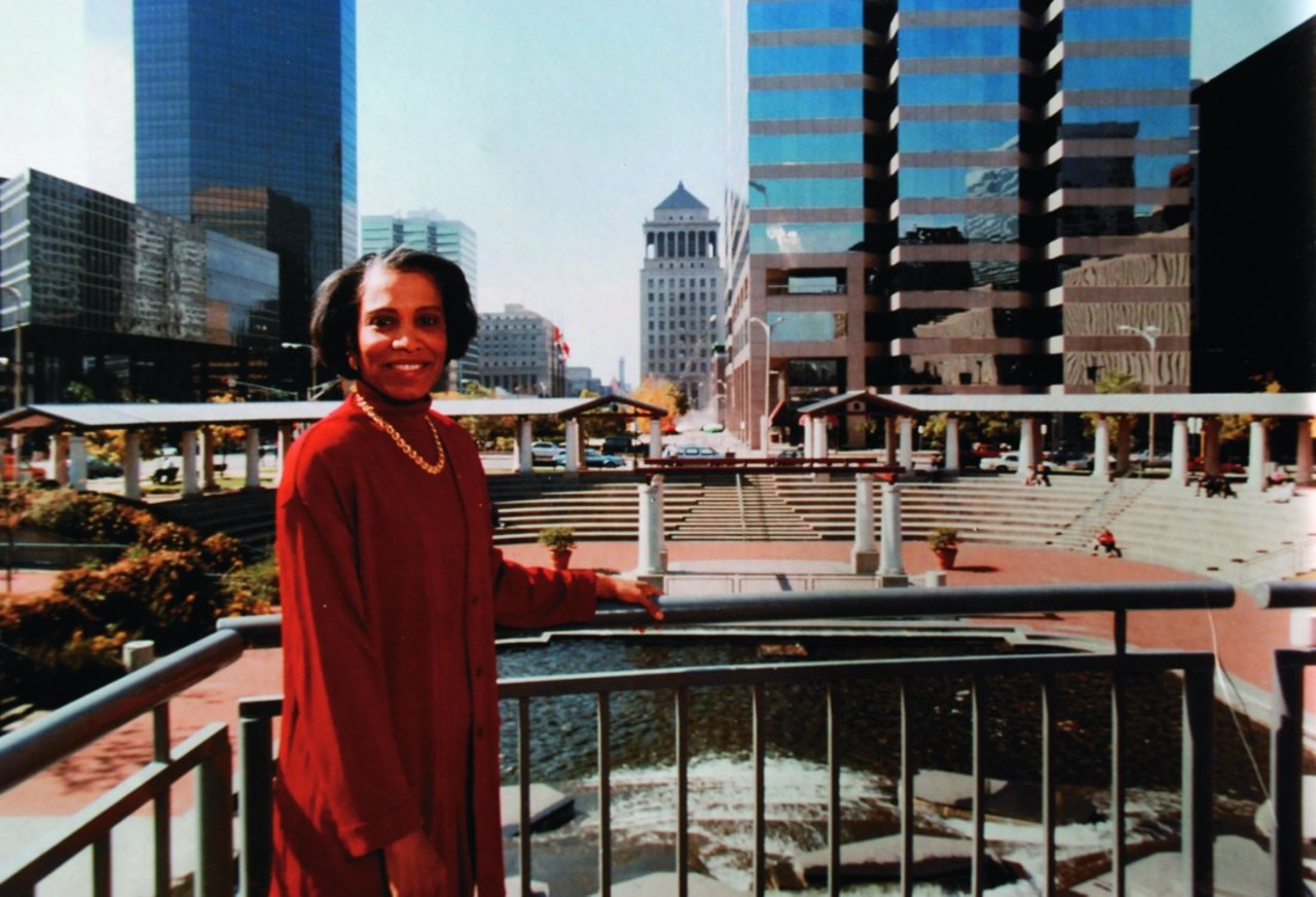 When Gwendolyn Stephenson took over the helm of St. Louis Community College in 1992 as chancellor, she became the first African American to head the institution. In her years as leader, she helped restore credibility and financial stability to the college. Before becoming chancellor, Stevenson served as president of Meramec Community College in St. Louis. (Courtesy of Pam Nichaus.)