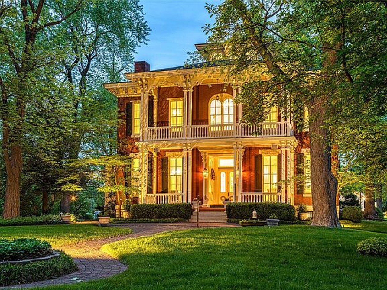 Massive Historic St. Louis Home Includes a Charming Chapel and an Event Space [PHOTOS]
