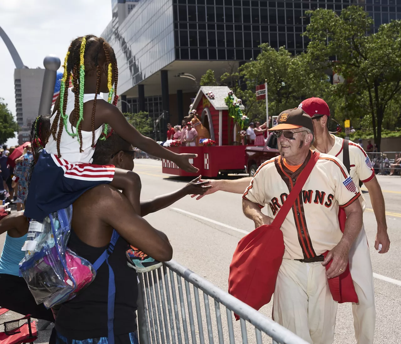 Everyone We Saw at America's Birthday Parade in Downtown St. Louis St