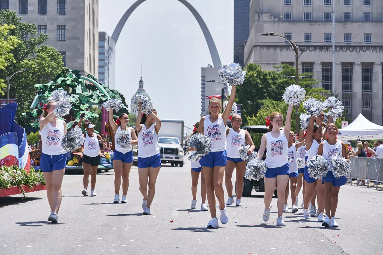 Everyone We Saw at America's Birthday Parade in Downtown St. Louis St