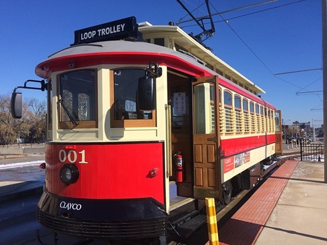 Seemingly nothing can stop the Loop Trolley from clanging on down the line.