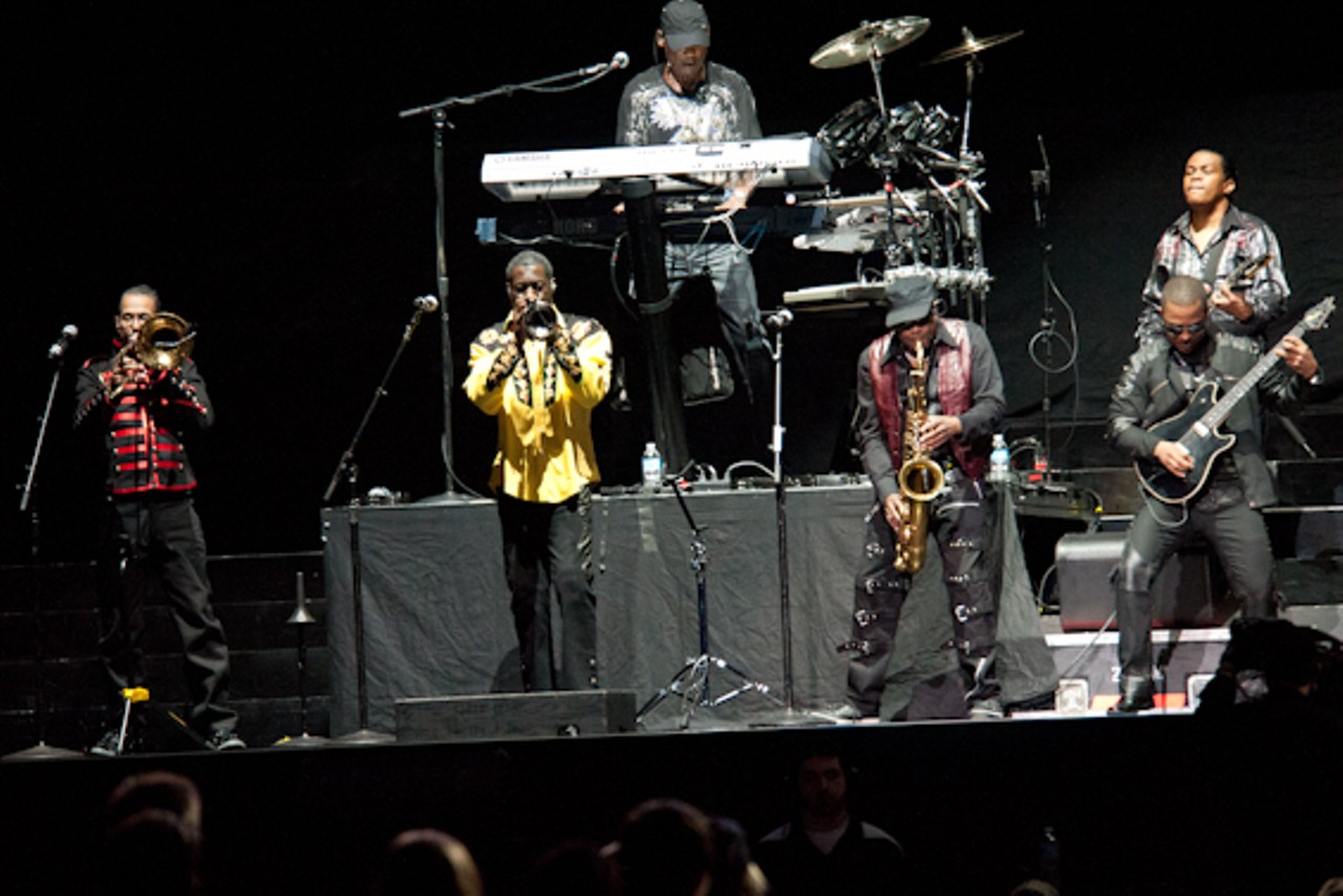 Kool & the Gang opening up for Van Halen at the Scottrade Center