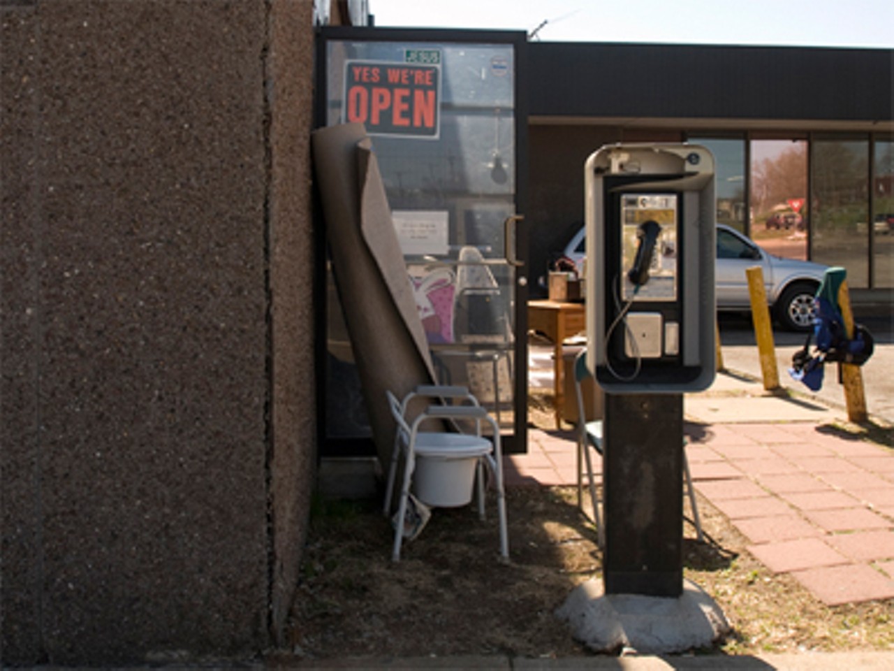 The payphone from which Dawan Ferguson called the ER to say his son, Christian Ferguson, was violently ill. During this phone call, Ferguson said his SUV was stolen with his son Christian in it.
Vanishing Act: Six years after the fact, the disappearance of nine-year-old Christian Ferguson remains a mystery. (March 18, 2009).
Vanishing Act, Part 2: Missing since 2003, little Christian Ferguson is almost surely dead. Police think they've fingered the culprit -- and there's nothing they can do about it. (March 26, 2009).