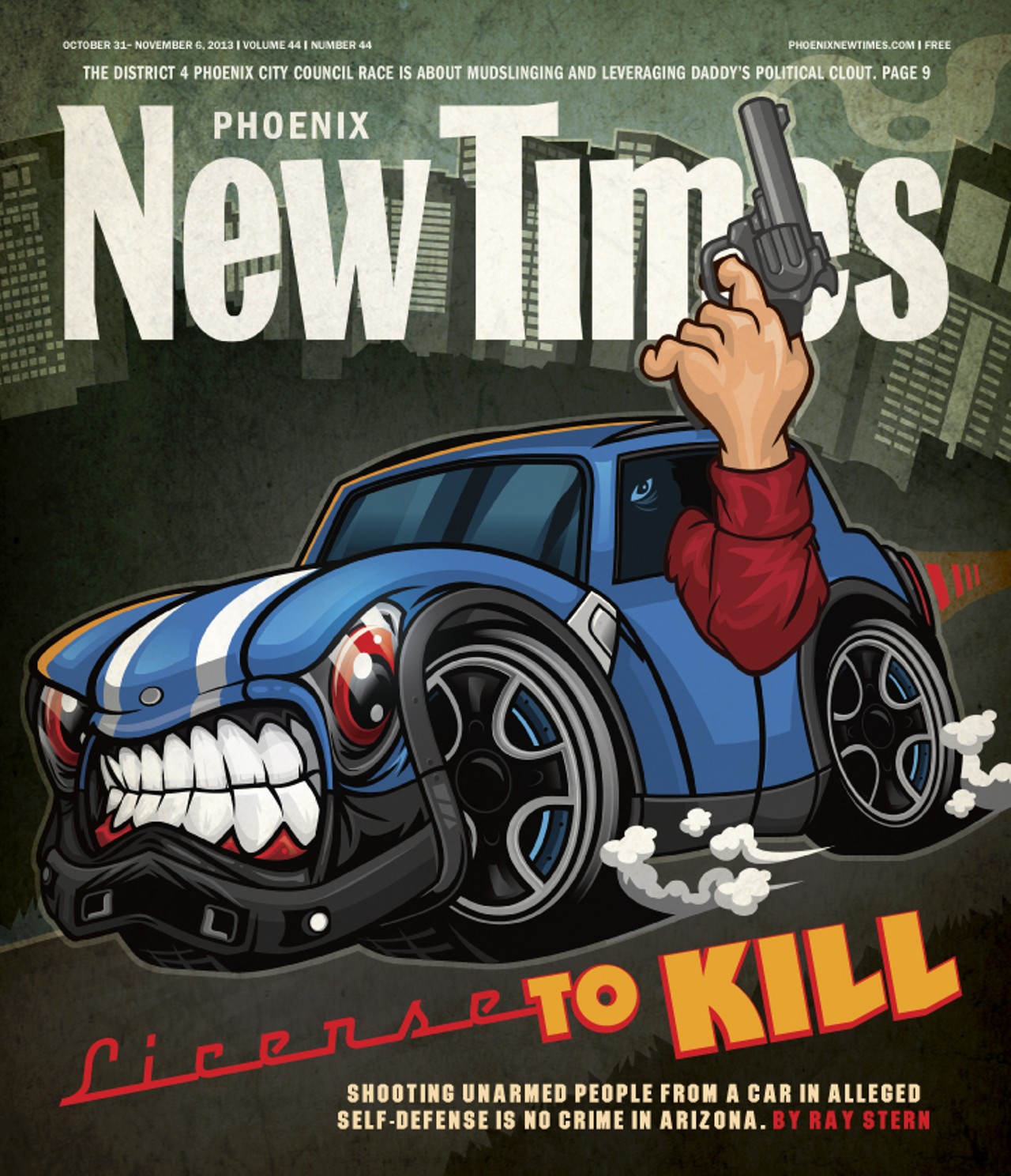 "License to Kill," by Ray Stern in the Phoenix New Times.