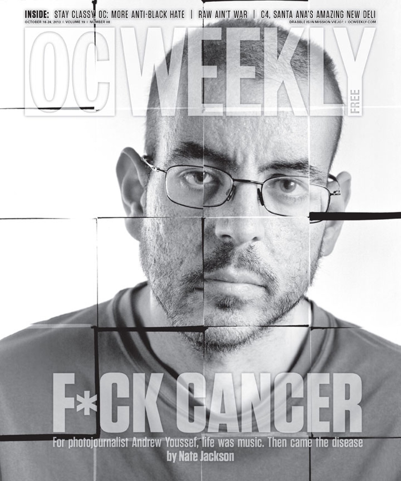 "F*ck Cancer," by Nate Jackson in the OC Weekly.