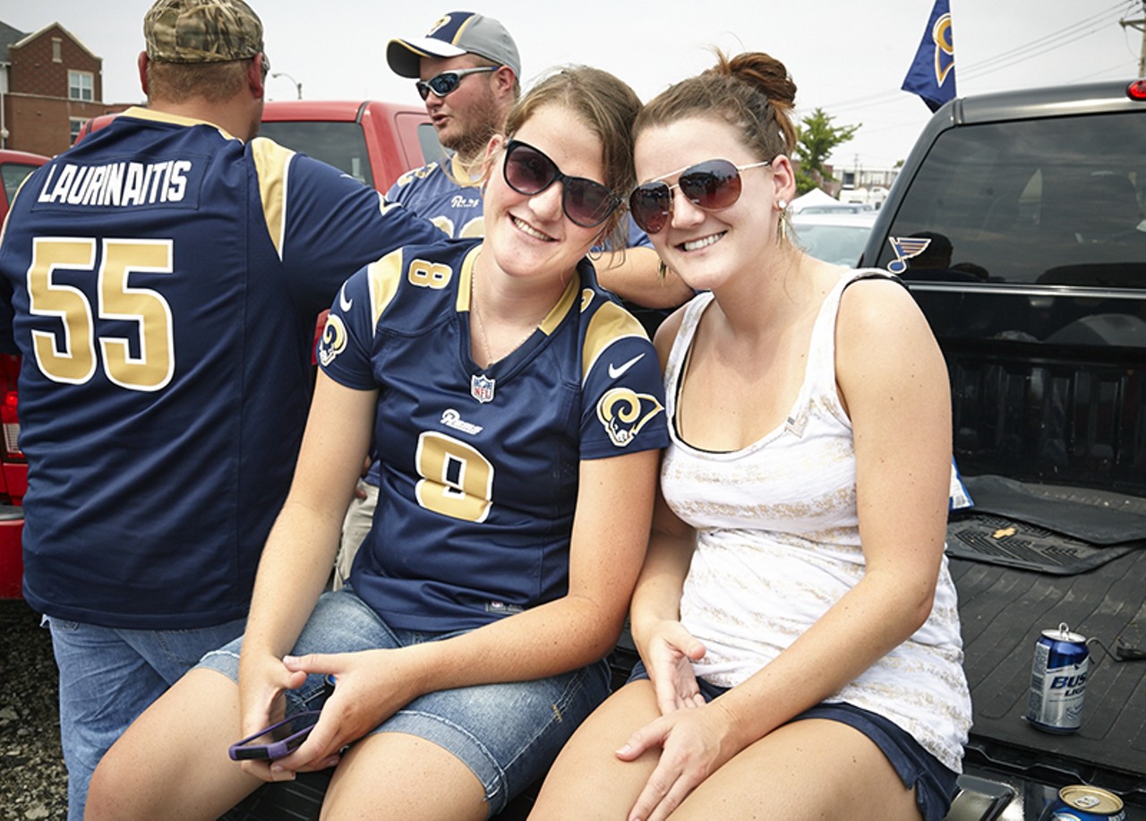What's Cooking at a Rams Tailgate
