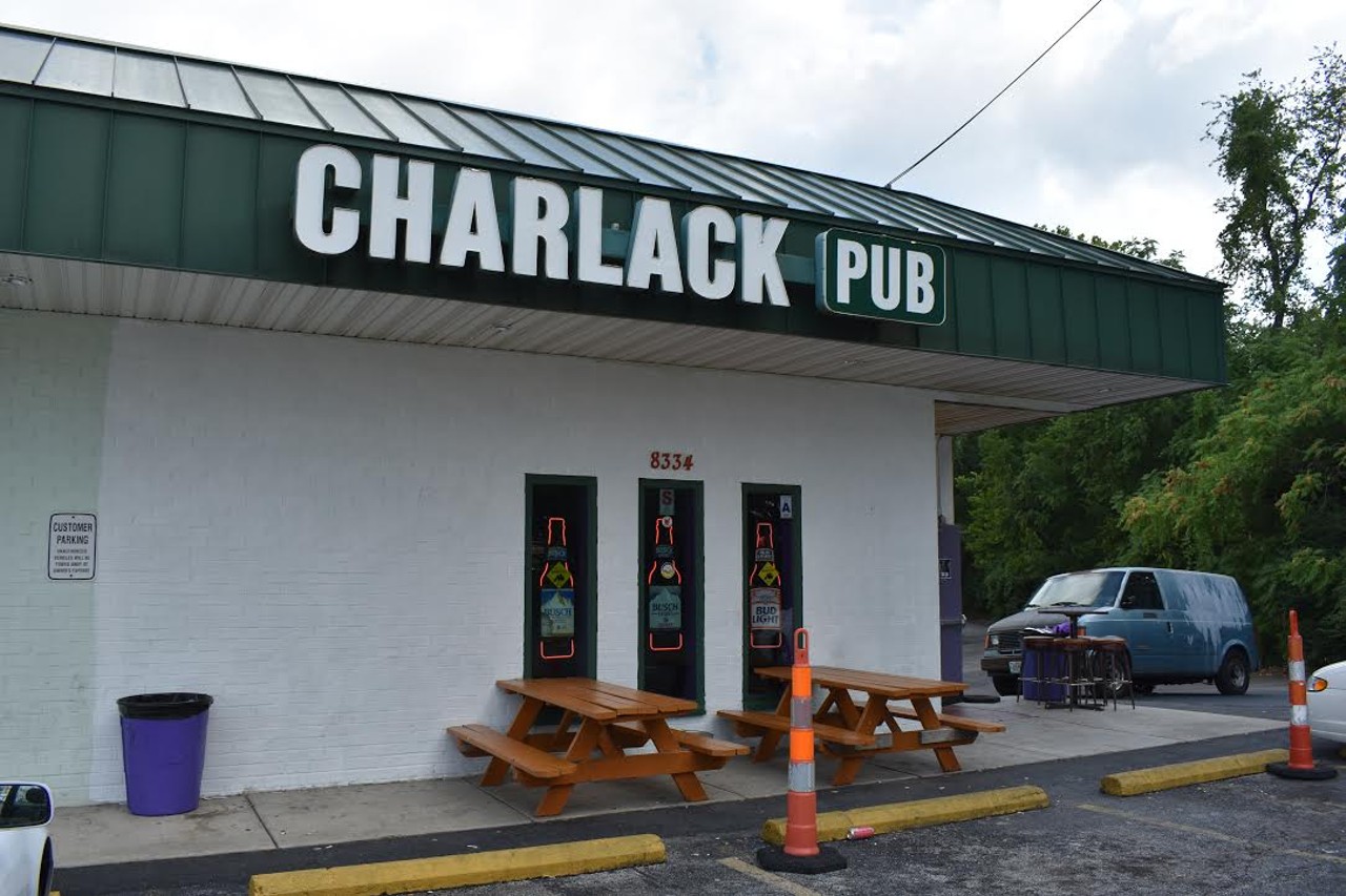 Charlack Pub
Located just 2.5 miles from UMSL&#146;s campus, Charlack Pub (8334 Lackland Road, Charlack; 314-423-8119) is a north county institution. For eighteen years the charming little dive has served up suds for the masses in an unfussy, relaxed atmosphere. The drinks are cheap &#151; five bucks will buy you a shot of rail whiskey and a Busch beer chaser &#151; and the bartenders friendly. The pub hosts live music of the rock & roll variety on its small stage every weekend night, and it can get pretty rowdy, but the best time to visit is undoubtedly in the daytime. The bar opens at 6 a.m., and the professional day-drinking regulars filter in soon after. Join them! Bombed that morning exam? Head to Charlack Pub to drown your sorrows. Need to build up your courage for that 11 a.m. oral exam? Drop a mere $20 at the bar and you&#146;ll be the most courageous student that ever slurred his way through a PowerPoint presentation. Your teacher and fellow classmates may judge you, but the good people at Charlack Pub never will.
Photo courtesy of Daniel Hill