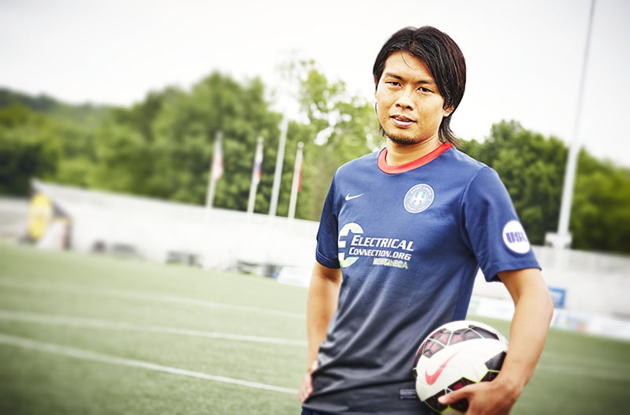 Kentaro Takada, a midfielder from Hokaido, Japan.