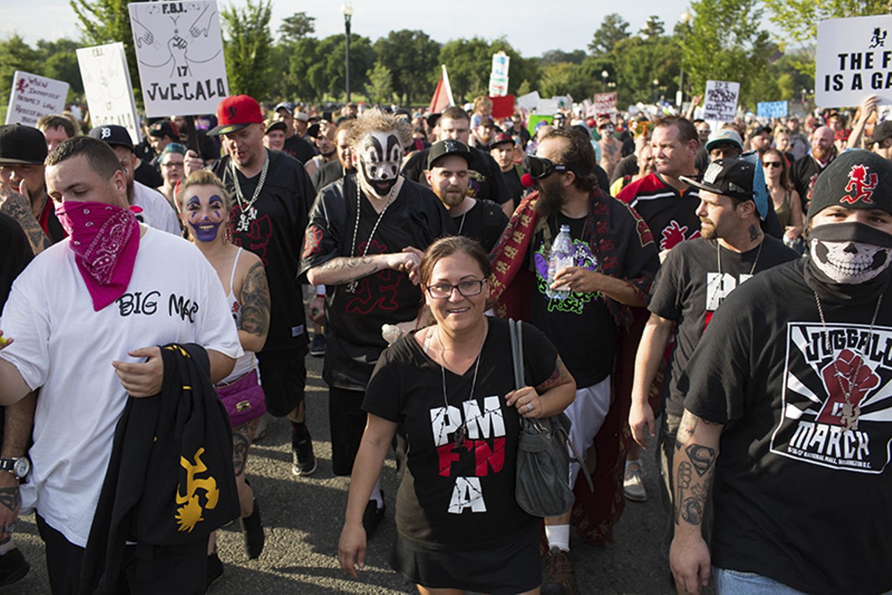 Wicked Clowns Descend on Washington for Juggalo March: Photos