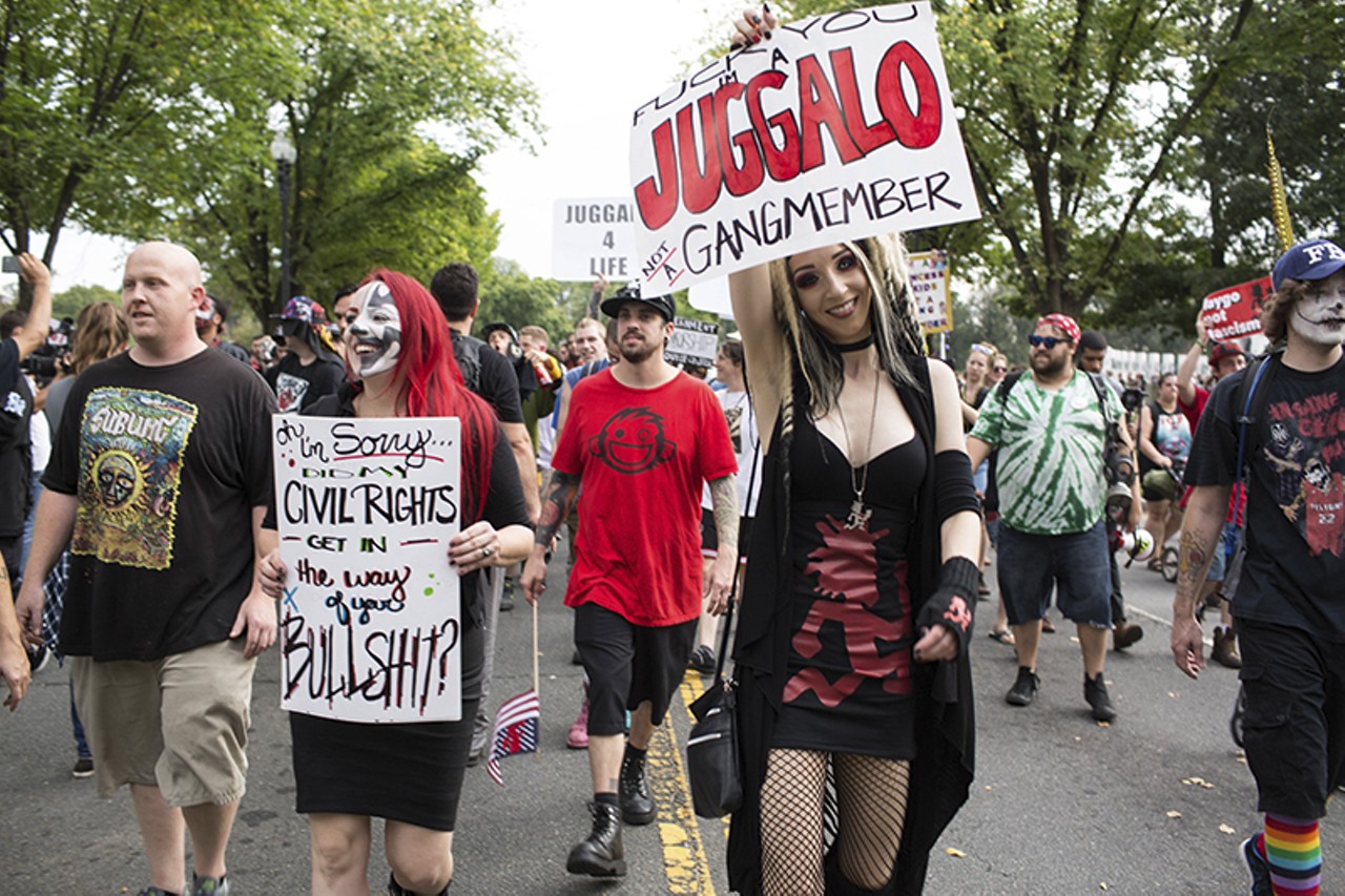 Wicked Clowns Descend on Washington for Juggalo March: Photos