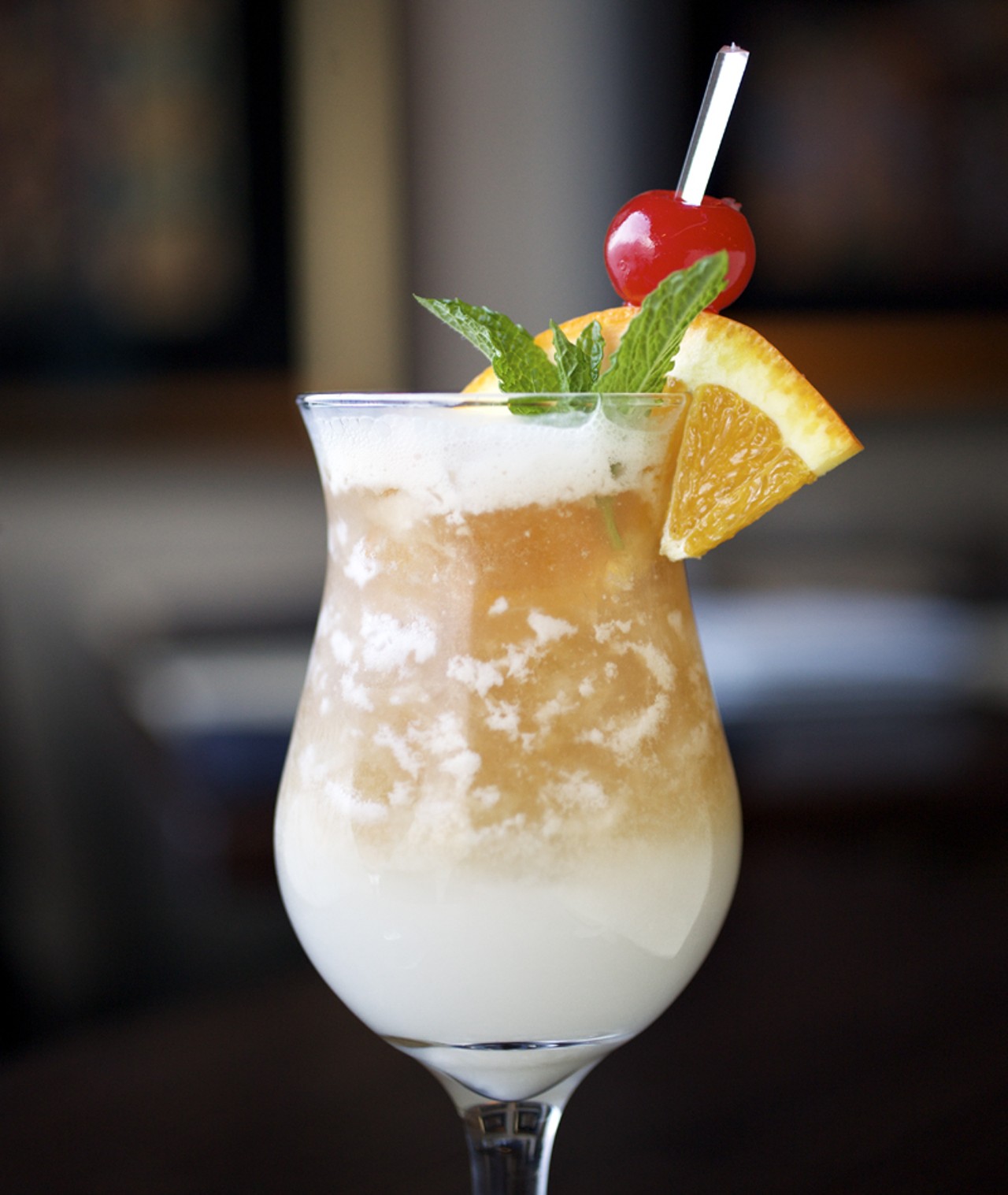 The Mai Tai, as mixed by Matt Seiter, is Flor de Cana White Rum, house made macadamia nut syrup, fresh lime juice and Ron Zacapa 23-year old rum.