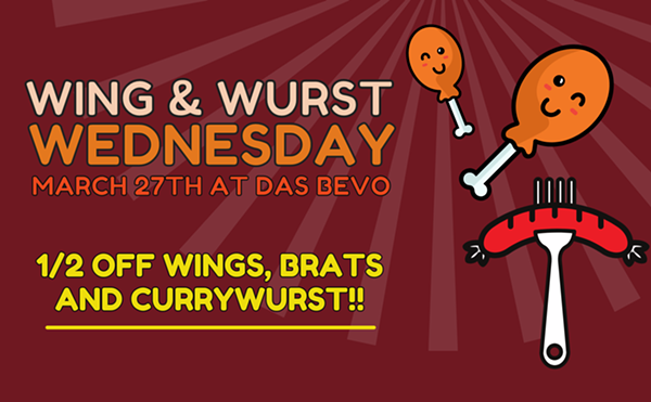 Wing and Wurst Wednesday