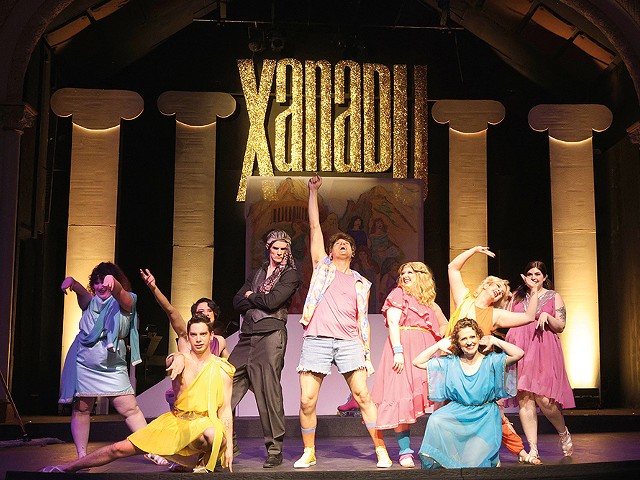 In Xanadu, humor, roller skates and a bit of whimsy create a good time.