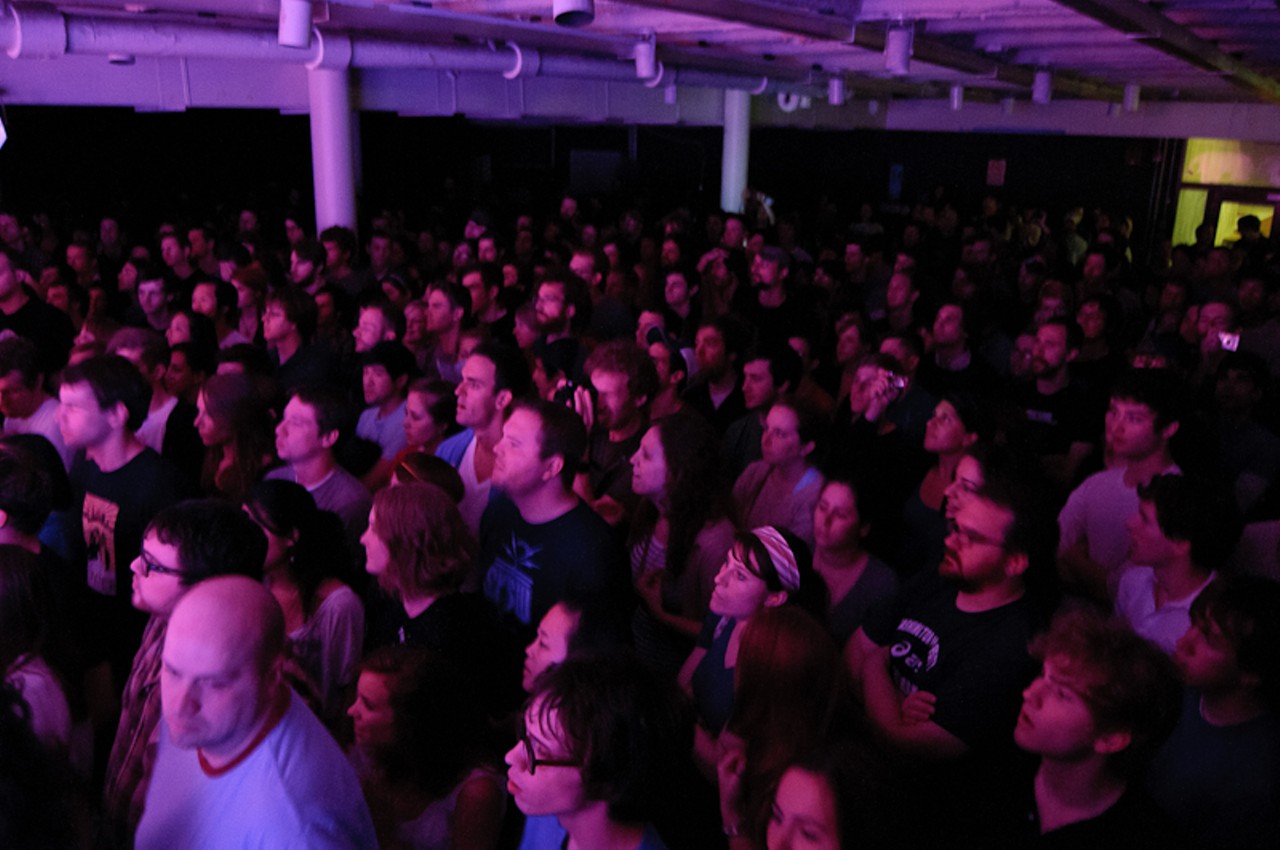 A packed house at The Gargoyle looks something like this.