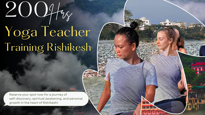 Yoga Teacher Training in Rishikesh India @699 USD